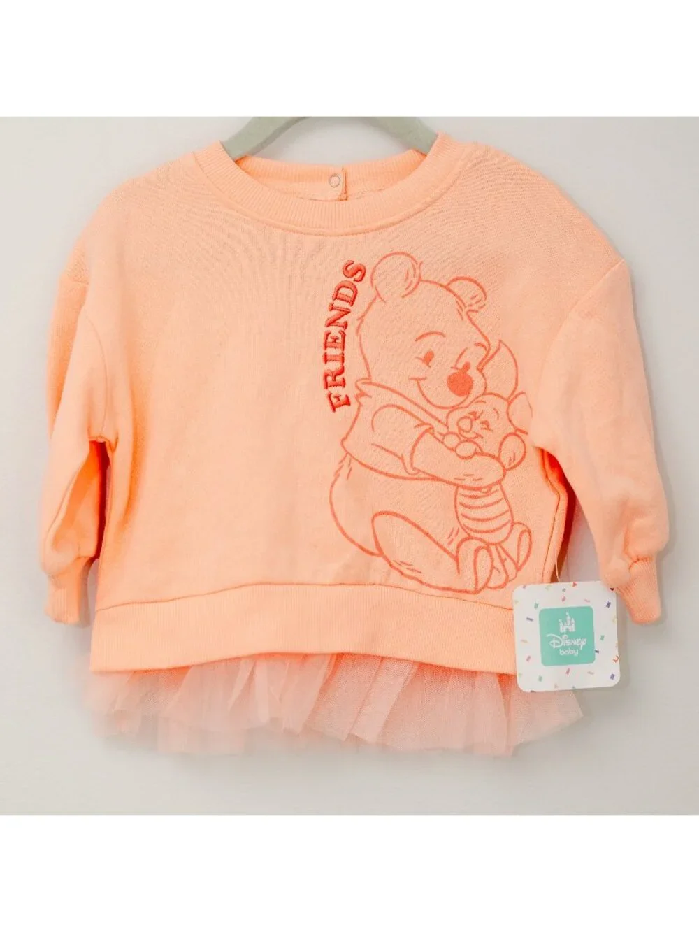 Disney Baby Winnie the Pooh Tutu Top 12M NWT